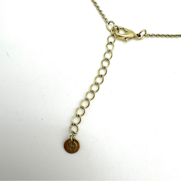 HOUSE OF HARLOW 1960 Mother of Pearl Sunburst Pyramid Necklace - Mini - Picture 4 of 5